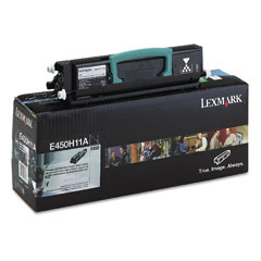 High Yield Black Toner Cartridge For E450DN Mono Laser Printer