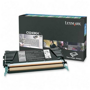 C524, C534 Black High Yield Return Program Toner Cartridge 