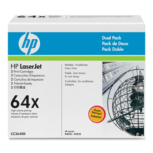 No. 64X Dual-Pack Toner Cartridge